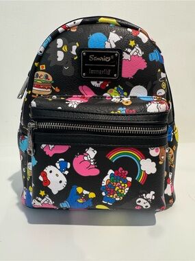 Loungefly Exclusive Sanrio Hello Kitty and Friends Mini Backpack NWT My Melody